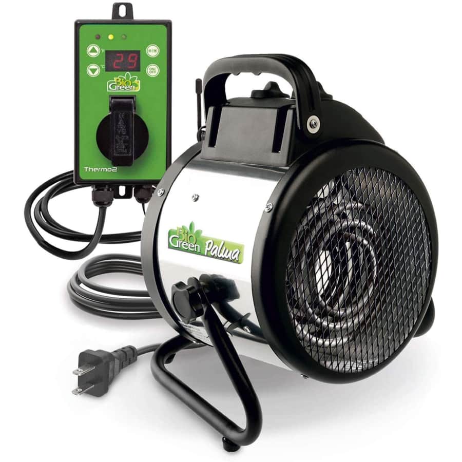 Bio Green Palma 1,500W Greenhouse Fan Heater for $170 Bio Green Palma 1,500W Greenhouse Fan Heater for $170