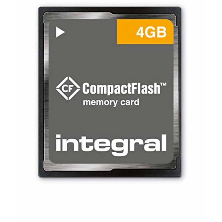 Integral Memory-integral - Flash Memory Card - 4 Gb - Compactflash for $24