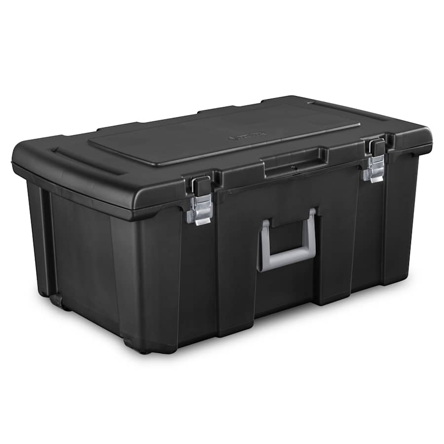 Sterilite 16-Gallon Wheeled Footlocker for $20 Sterilite 16-Gallon Wheeled Footlocker for $20