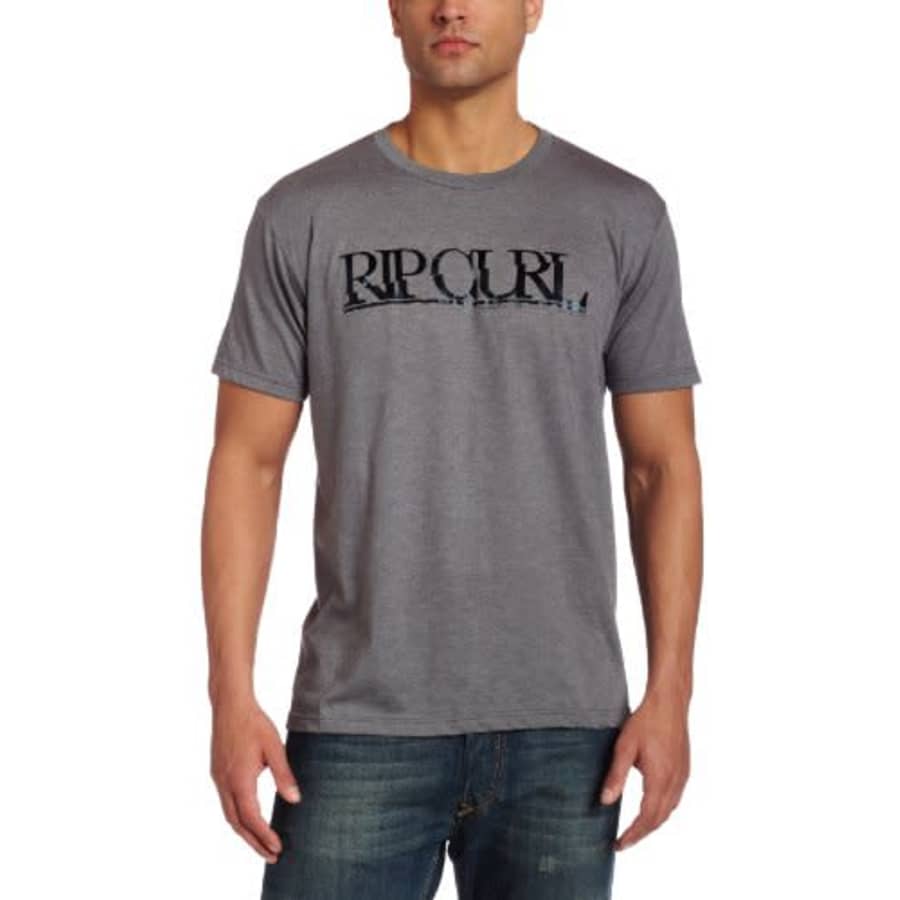 Rip Curl Men's Split Heather T-Shirt,Platinum Heather,Small for $18