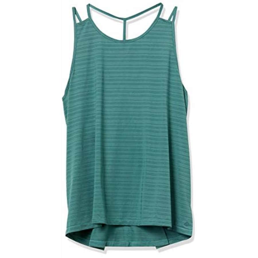 SHAPE activewear Women's Plus Size Summit Tank, sea Pine, 3X for $14 SHAPE activewear Women's Plus Size Summit Tank, sea Pine, 3X for $14