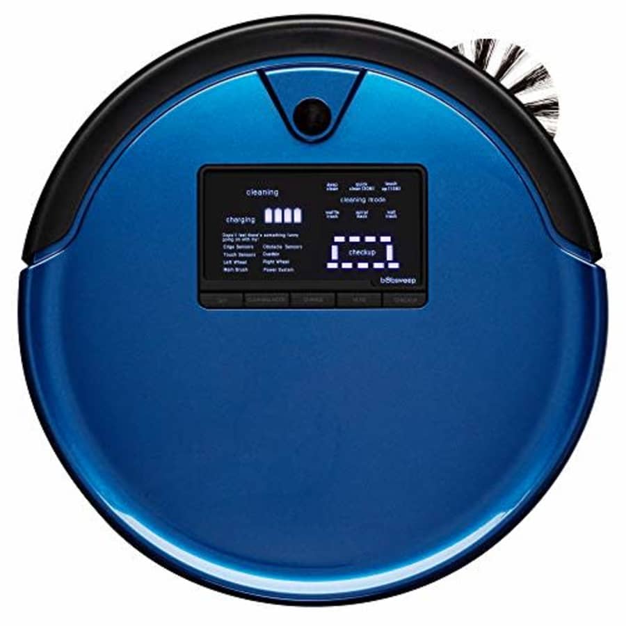 bObsweep PetHair Plus Robotic Vacuum Cleaner and Mop, Cobalt for $269 bObsweep PetHair Plus Robotic Vacuum Cleaner and Mop, Cobalt for $269