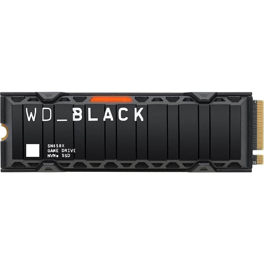 WD Black SN850X 1TB Internal Gaming SSD for PS5: $90 WD Black SN850X 1TB Internal Gaming SSD for PS5: $90
