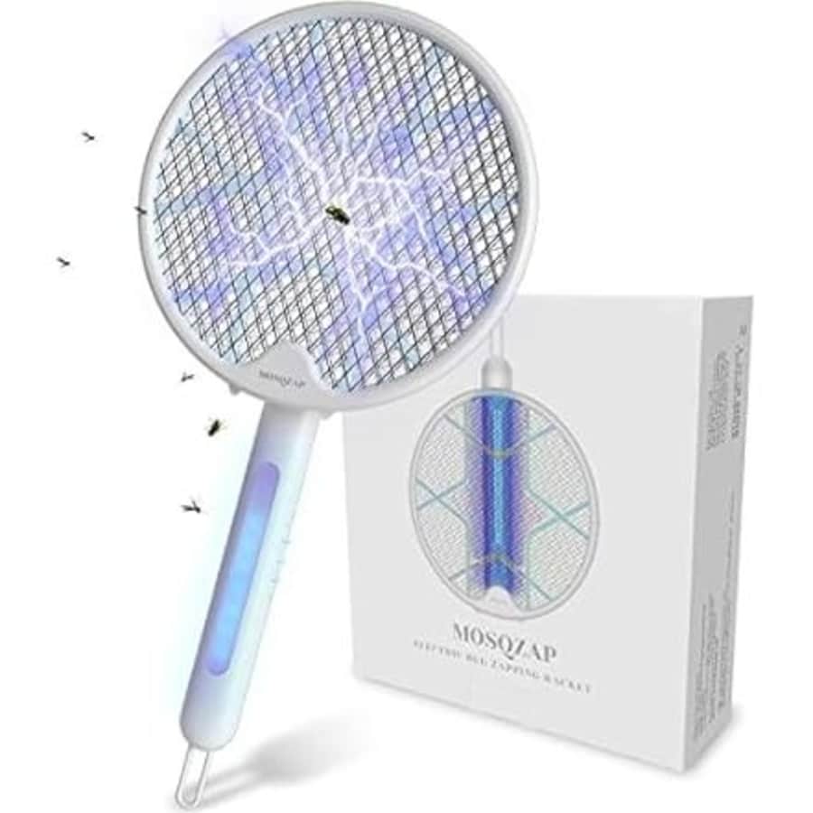 Mosqzap 2-in-1 Electric Bug Zap Racket 2-Pack + Lamp 2-Pack for $23