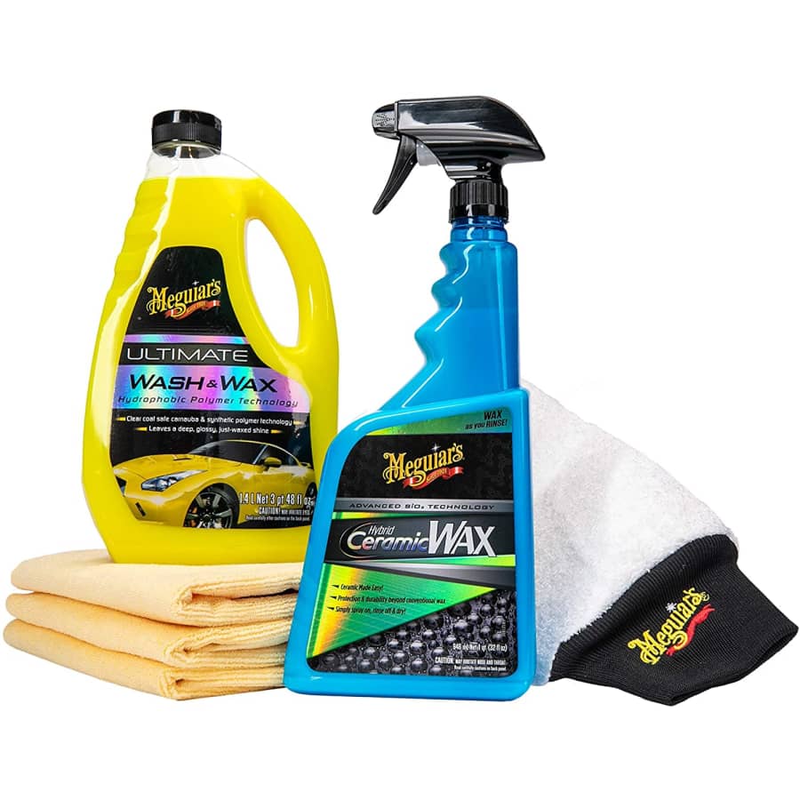 Meguiar's Premium Wash & Hybrid Ceramic Wax Kit for $60 Meguiar's Premium Wash & Hybrid Ceramic Wax Kit for $60