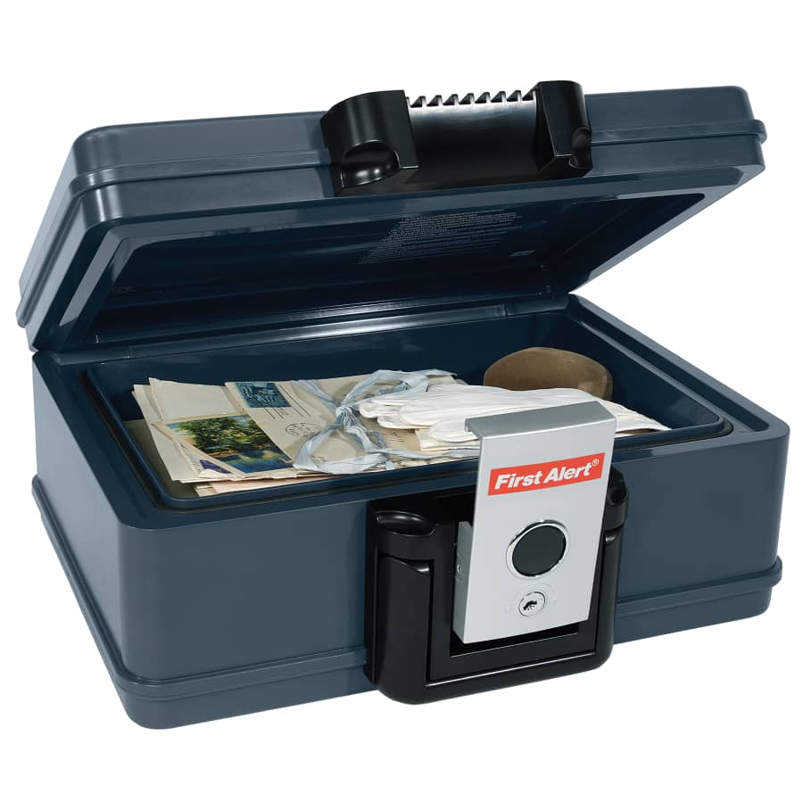 First Alert 0.17-Cu. Ft Fire and Water Protector Chest for $21