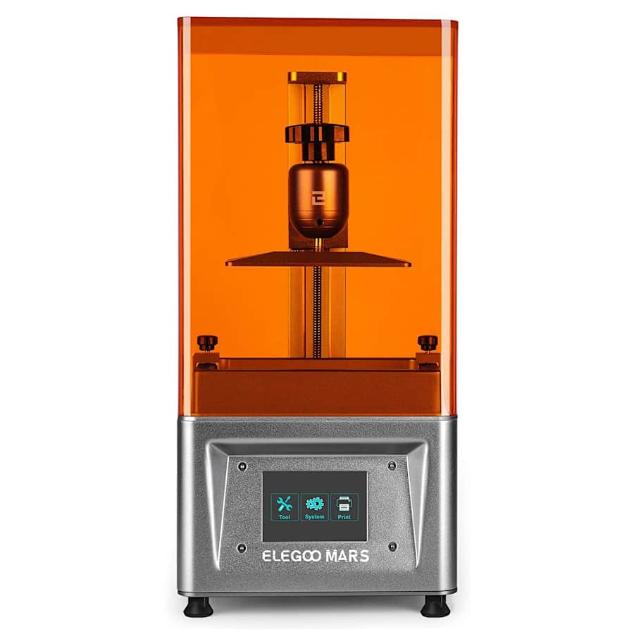 ELEGOO Mars UV Photocuring LCD Resin 3D Printer for $200