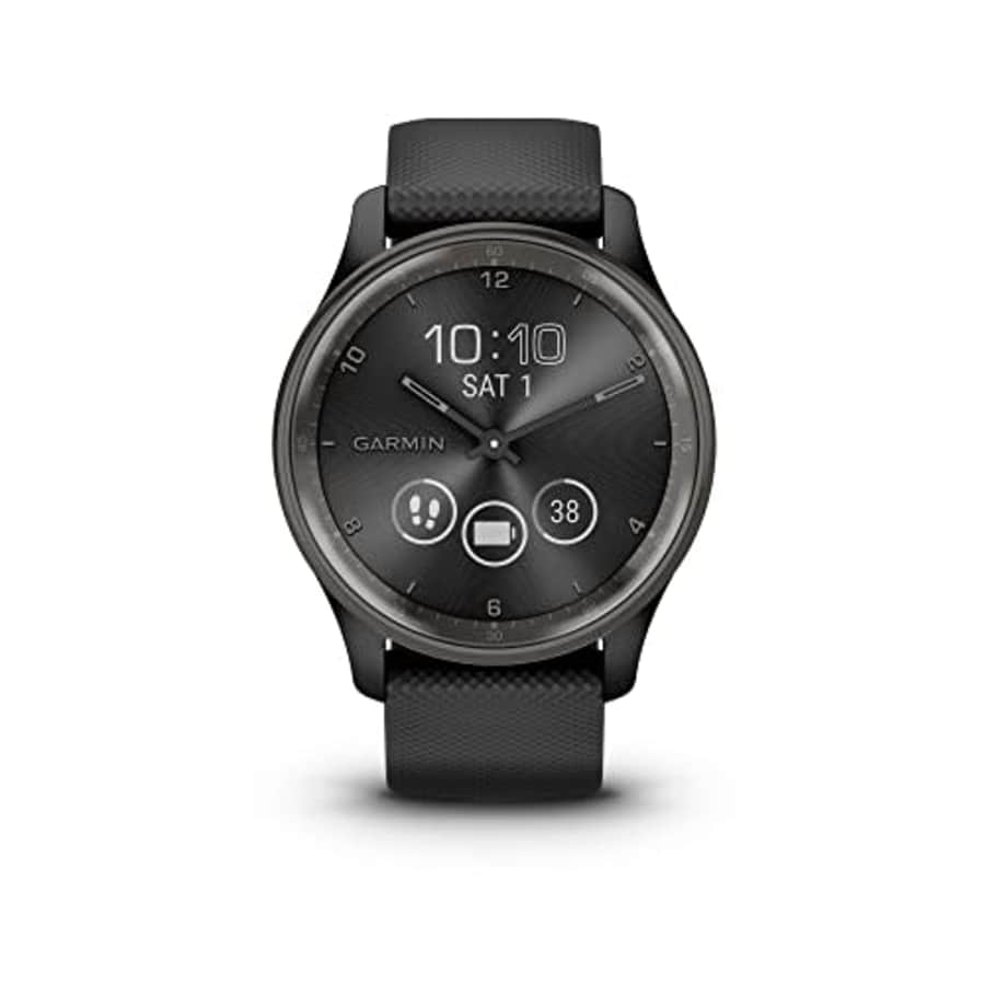 Garmin vvomove Trend, Stylish Hybrid Smartwatch, Long-Lasting Battery Life, Dynamic Watch Hands and for $300