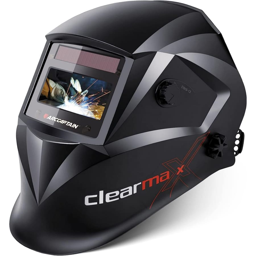 ARCCaptain ClearMax Auto-Darkening Welding Helmet for $32 ARCCaptain ClearMax Auto-Darkening Welding Helmet for $32