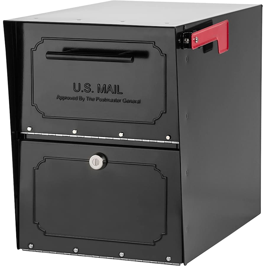 Architectural Mailboxes Oasis Post Mount Mailbox for $115 Architectural Mailboxes Oasis Post Mount Mailbox for $115