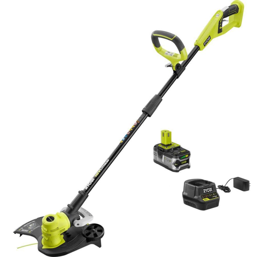 Ryobi One+ 18V 13" Cordless String Trimmer / Edger Kit for $53 in cart Ryobi One+ 18V 13" Cordless String Trimmer / Edger Kit for $53 in cart