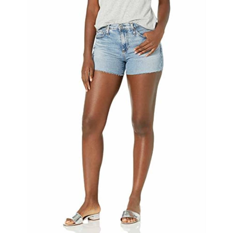 AG Adriano Goldschmied Women's Hailey Cut-Off Shorts, 20 Years Recovery, 32 for $66