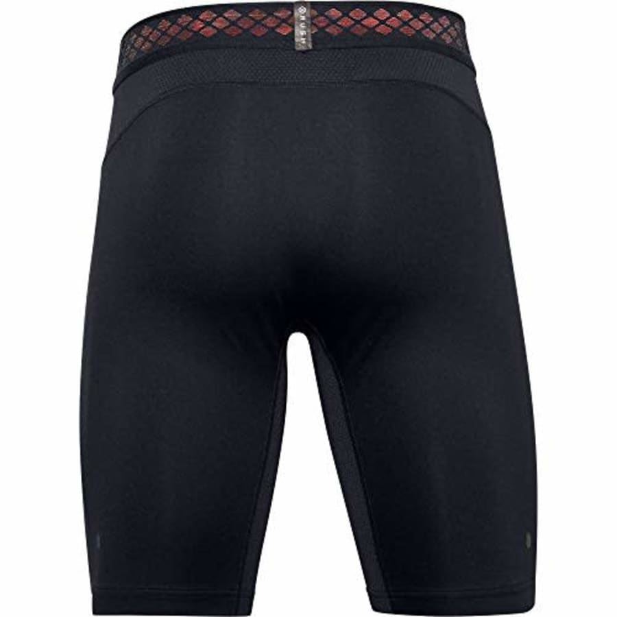 Under Armour Men's HeatGear RUSH 2.0 Compression Shorts, Black (001)/Reflective, Small for $43 Under Armour Men's HeatGear RUSH 2.0 Compression Shorts, Black (001)/Reflective, Small for $43