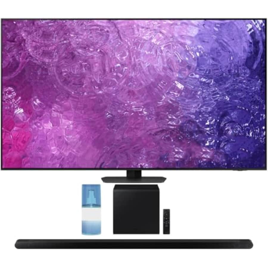 SAMSUNG QN75QN90CAFXZA 75 Inch Neo QLED Smart TV with 4K Upscaling and a HW-S800B Ultra Slim for $1,763