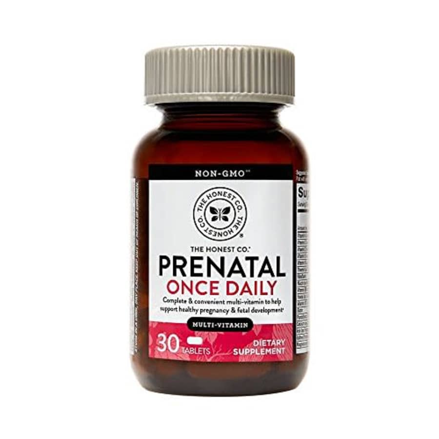 The Honest Co. The Honest Company Prenatal Once Daily | Prenatal Vitamins | Non - GMO | Folic Acid, Vitamin A, for $20 The Honest Co. The Honest Company Prenatal Once Daily | Prenatal Vitamins | Non - GMO | Folic Acid, Vitamin A, for $20