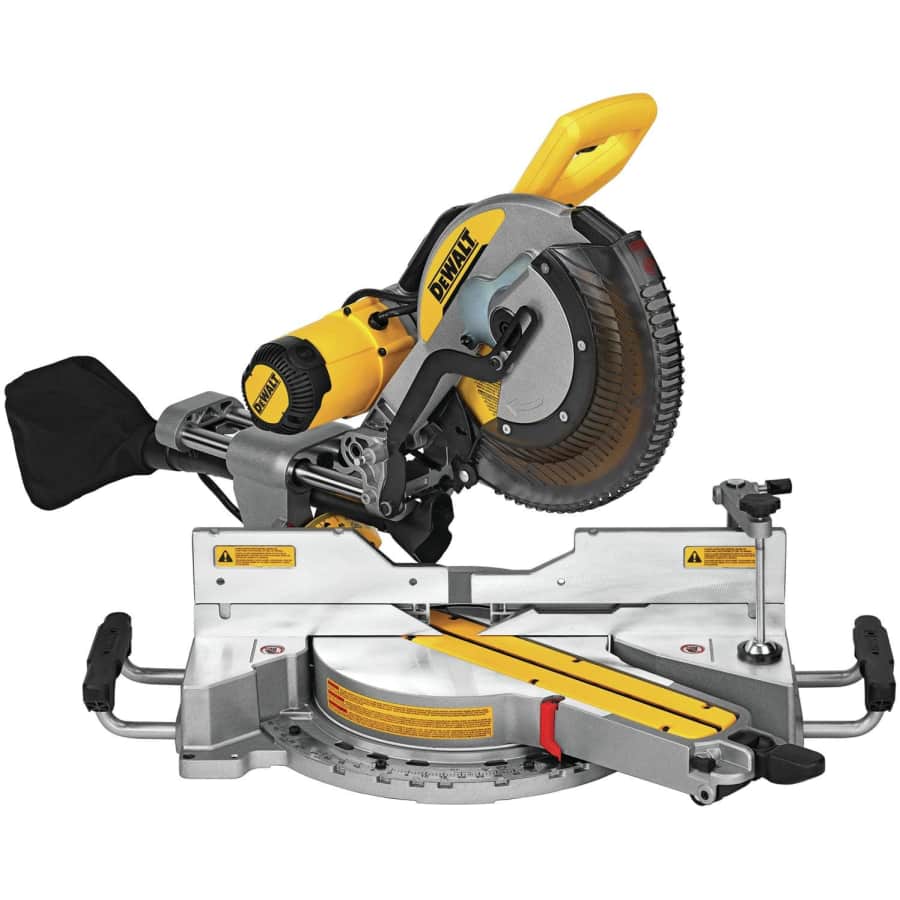 DeWalt 12" 15A Double-Bevel Sliding Compound Miter Saw for $366