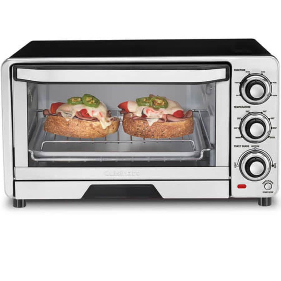 Cuisinart Custom Classic Stainless Steel Toaster Oven Broiler for $40