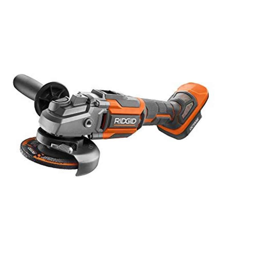 Ridgid 18-Volt OCTANE Cordless Brushless 4-1/2 in. Angle Grinder (Tool Only) (Non-Retail Packaging) for $149 Ridgid 18-Volt OCTANE Cordless Brushless 4-1/2 in. Angle Grinder (Tool Only) (Non-Retail Packaging) for $149