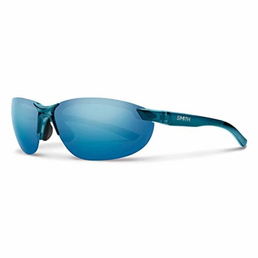 Smith Optics Parallel 2 Carbonic Polarized Sunglasses, Crystal Mediterranean / Carbonic Polarized Blue Mirror / for $159