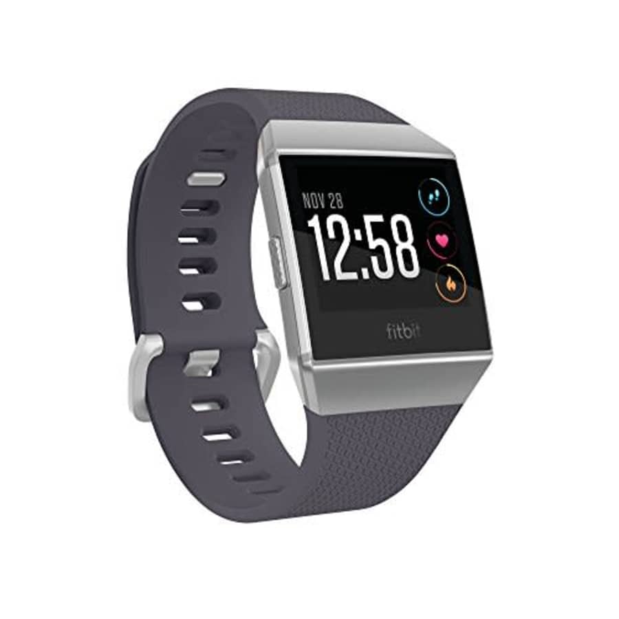 Fitbit Ionic GPS Smart Watch, Blue-Gray/Silver, One Size (S & L Bands Included) (Renewed) for $199 Fitbit Ionic GPS Smart Watch, Blue-Gray/Silver, One Size (S & L Bands Included) (Renewed) for $199