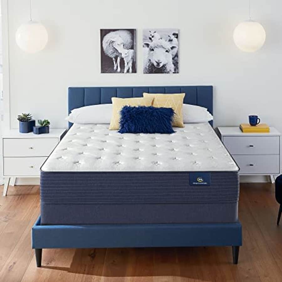 Serta - 11" Clarks Hill Plush Full Mattress, Comfortable, Cooling, Supportive, CertiPur-US for $467 Serta - 11" Clarks Hill Plush Full Mattress, Comfortable, Cooling, Supportive, CertiPur-US for $467
