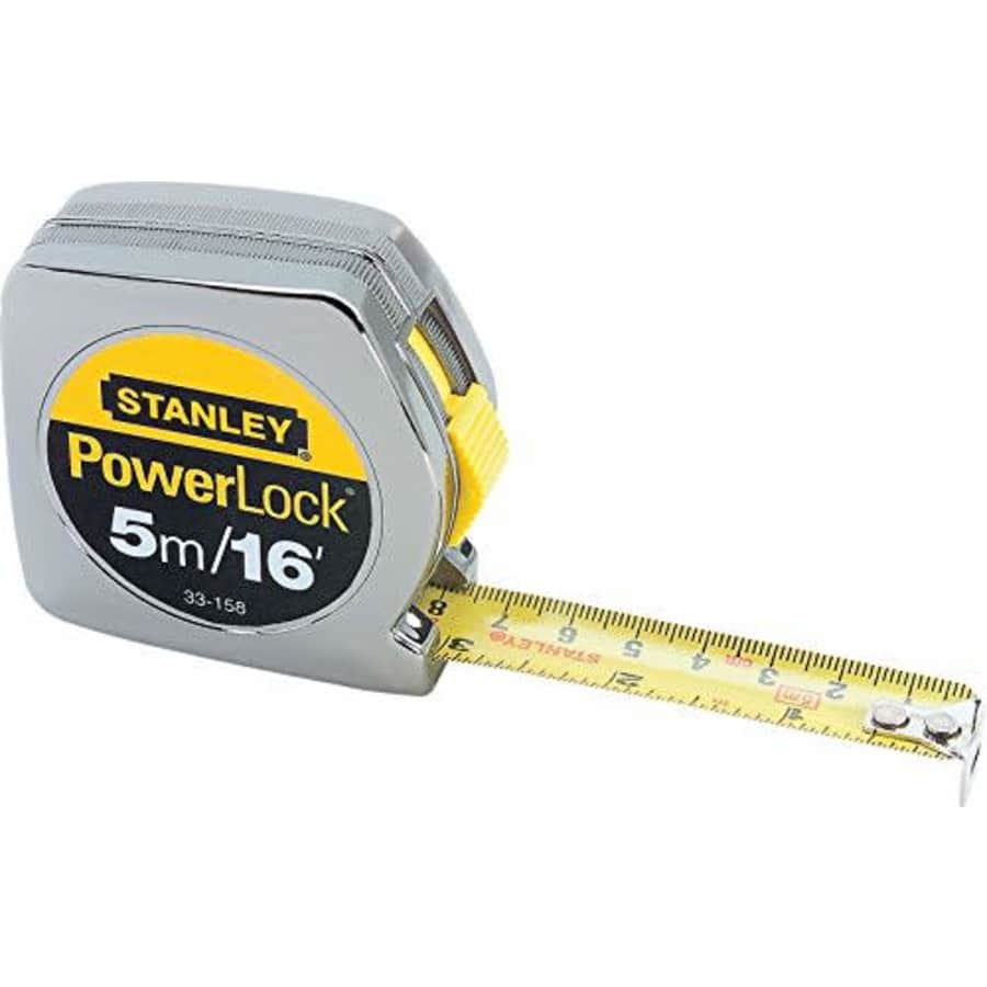 Stanley Tools STANLEY PowerLock Tape Measure, 16-Foot (33-158) for $29