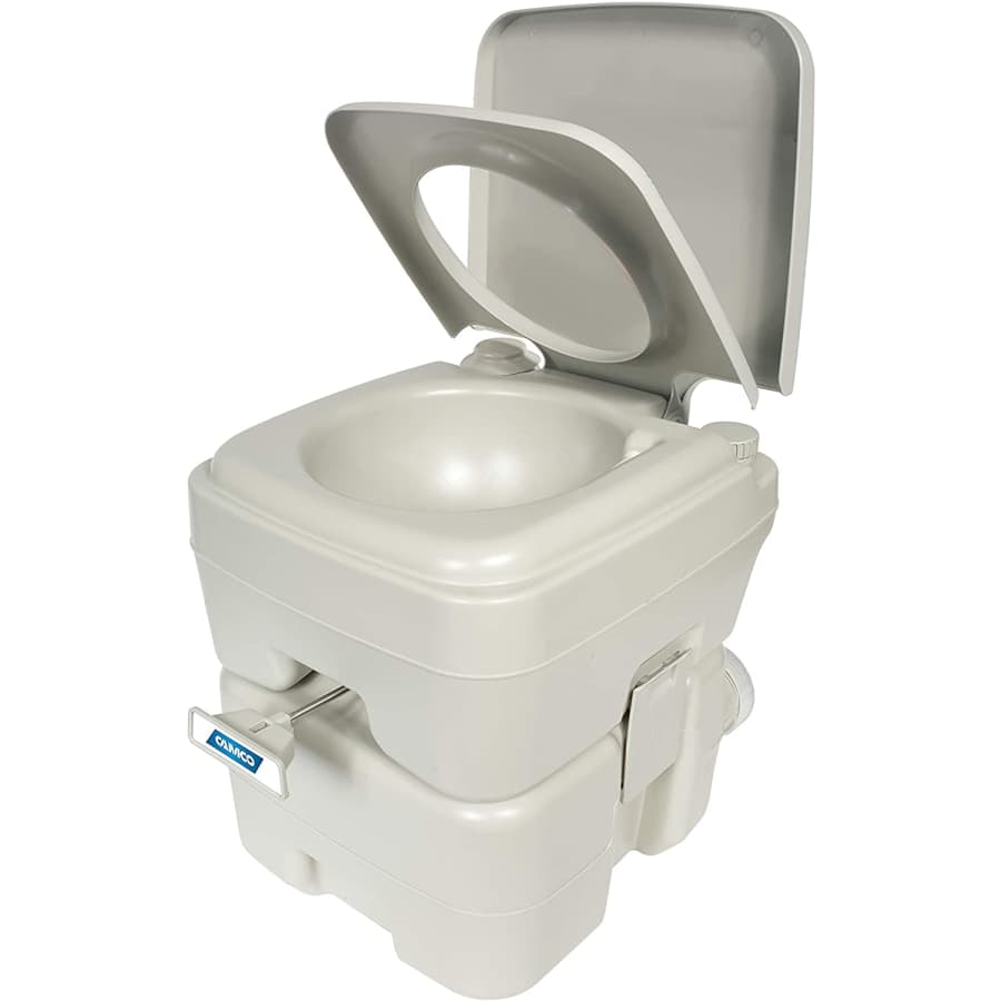 Camco Portable 5.3-Gallon Toilet for $105