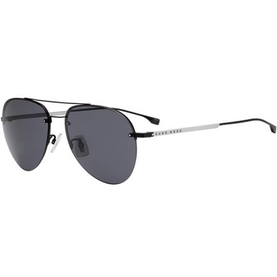 Hugo Boss Men's Titanium Aviator Sunglasses for $44 Hugo Boss Men's Titanium Aviator Sunglasses for $44