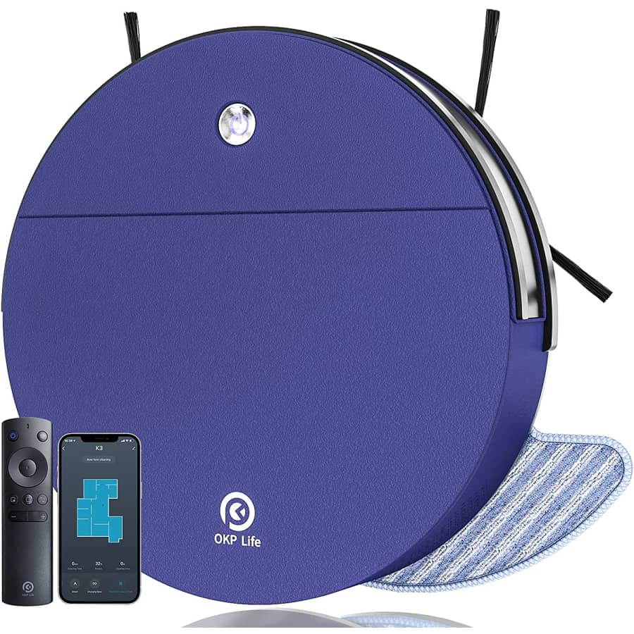 OKP K3 WiFi 2-in-1 Robot Vacuum for $150