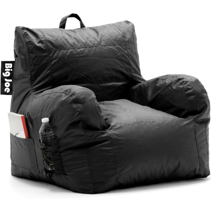 Big Joe Dorm Bean Bag Chair w/ Drink Holder & Pocket for $60 Big Joe Dorm Bean Bag Chair w/ Drink Holder & Pocket for $60