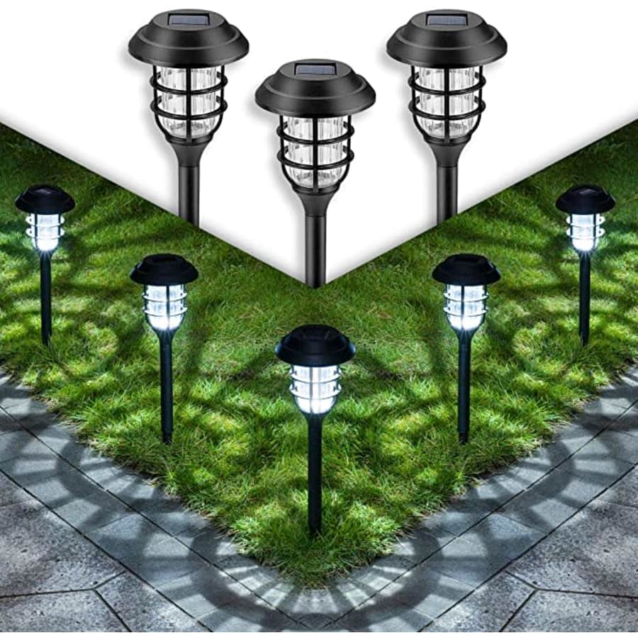 Gigalumi Outdoor Solar Pathway Lights 8-Pack for $18 Gigalumi Outdoor Solar Pathway Lights 8-Pack for $18
