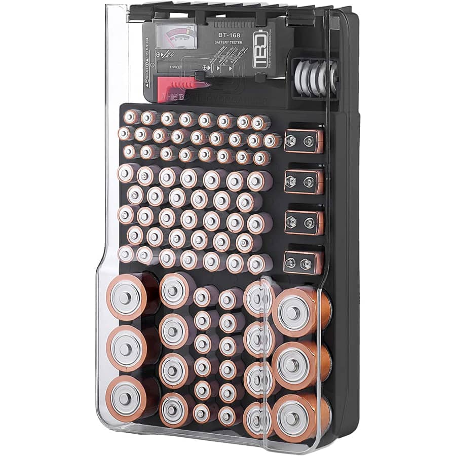 The Battery Organizer 93-Battery Storage Case for $25 The Battery Organizer 93-Battery Storage Case for $25