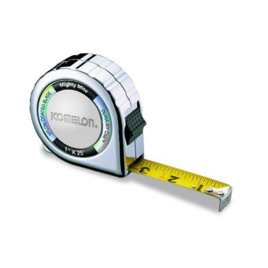 Komelon 525C; 25' x 1" Mighty Mite Tape Measure for $13