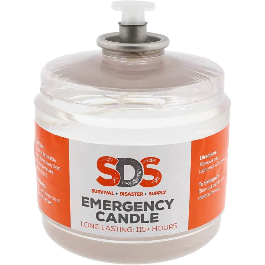 Long-Burning Emergency Oil Candle 6-Pack for $50