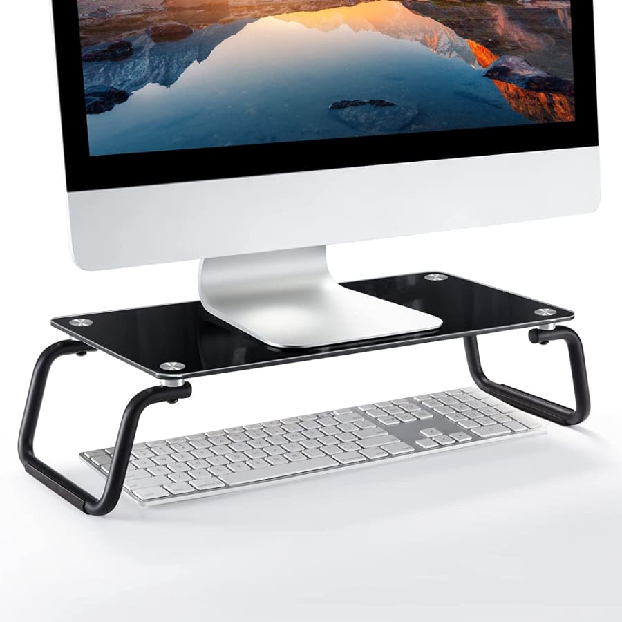 Loryergo 4.7" Glass Monitor Stand for $9.79 w/ Prime Loryergo 4.7" Glass Monitor Stand for $9.79 w/ Prime