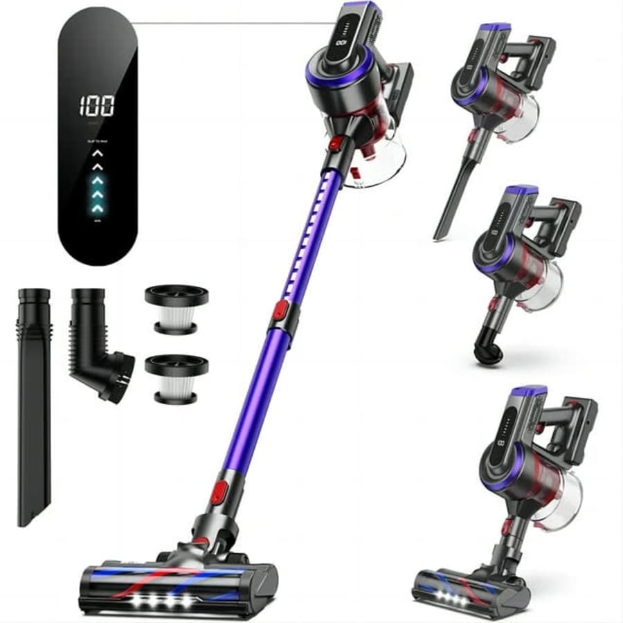 Buture JR400 Cordless Stick Vacuum for $110
