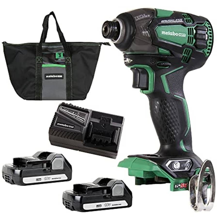 Metabo HPT 18V MultiVolt Cordless Triple Hammer Impact Driver Kit | 4-Stage Electronic Speed Switch for $120 Metabo HPT 18V MultiVolt Cordless Triple Hammer Impact Driver Kit | 4-Stage Electronic Speed Switch for $120
