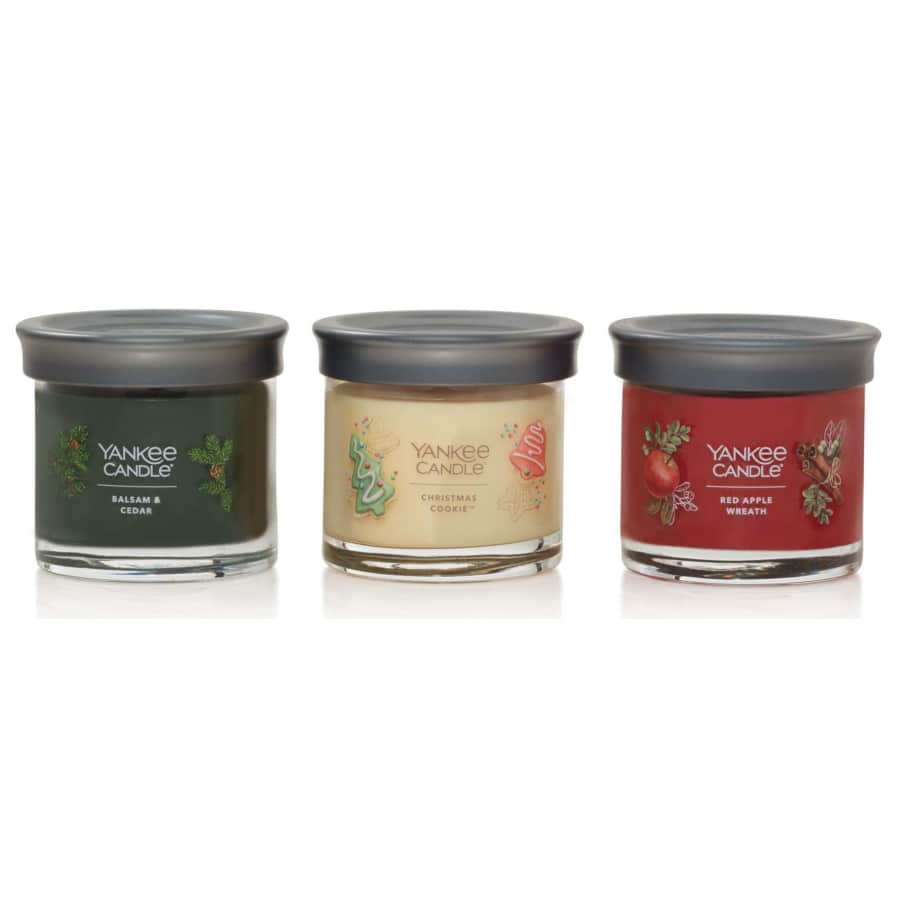 Yankee Candle Signature 3-Tumbler Gift Set for $10 Yankee Candle Signature 3-Tumbler Gift Set for $10