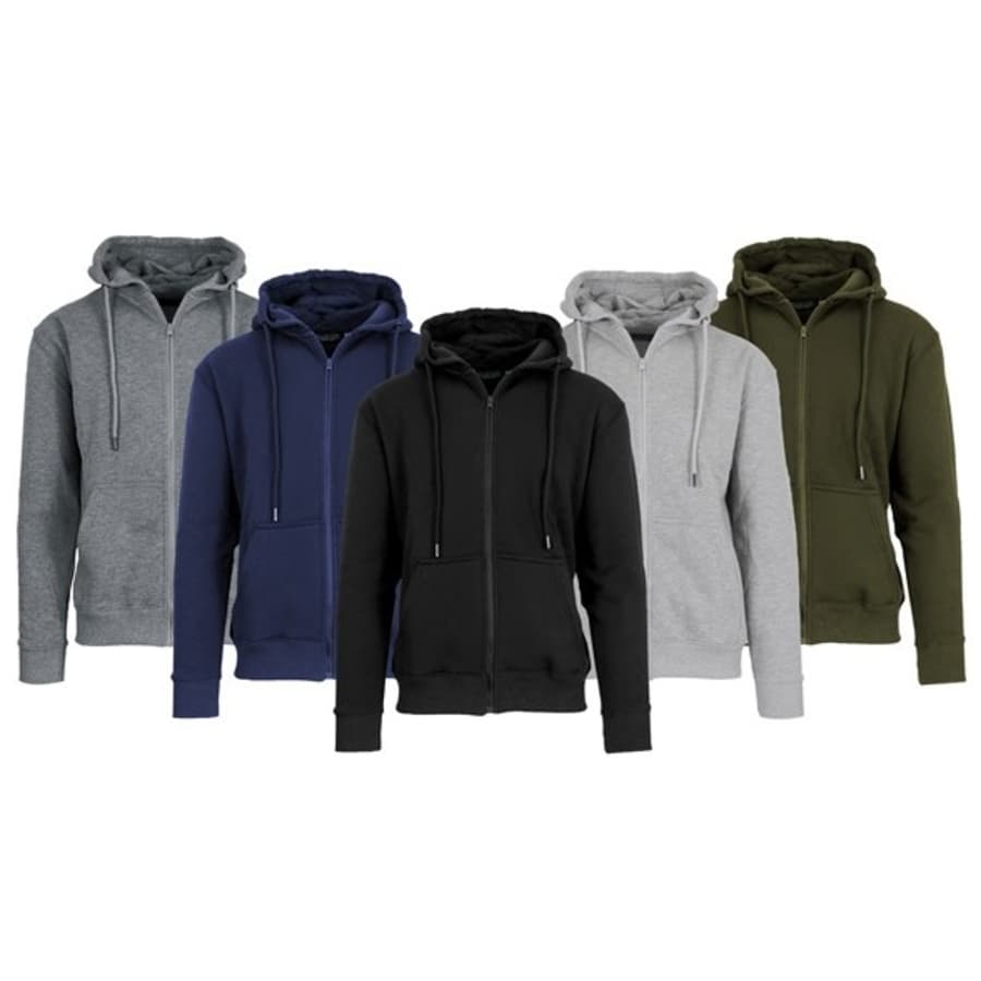 Blue Ice Men's Fleece-Lined Hoodie 3-Pack for $25 Blue Ice Men's Fleece-Lined Hoodie 3-Pack for $25
