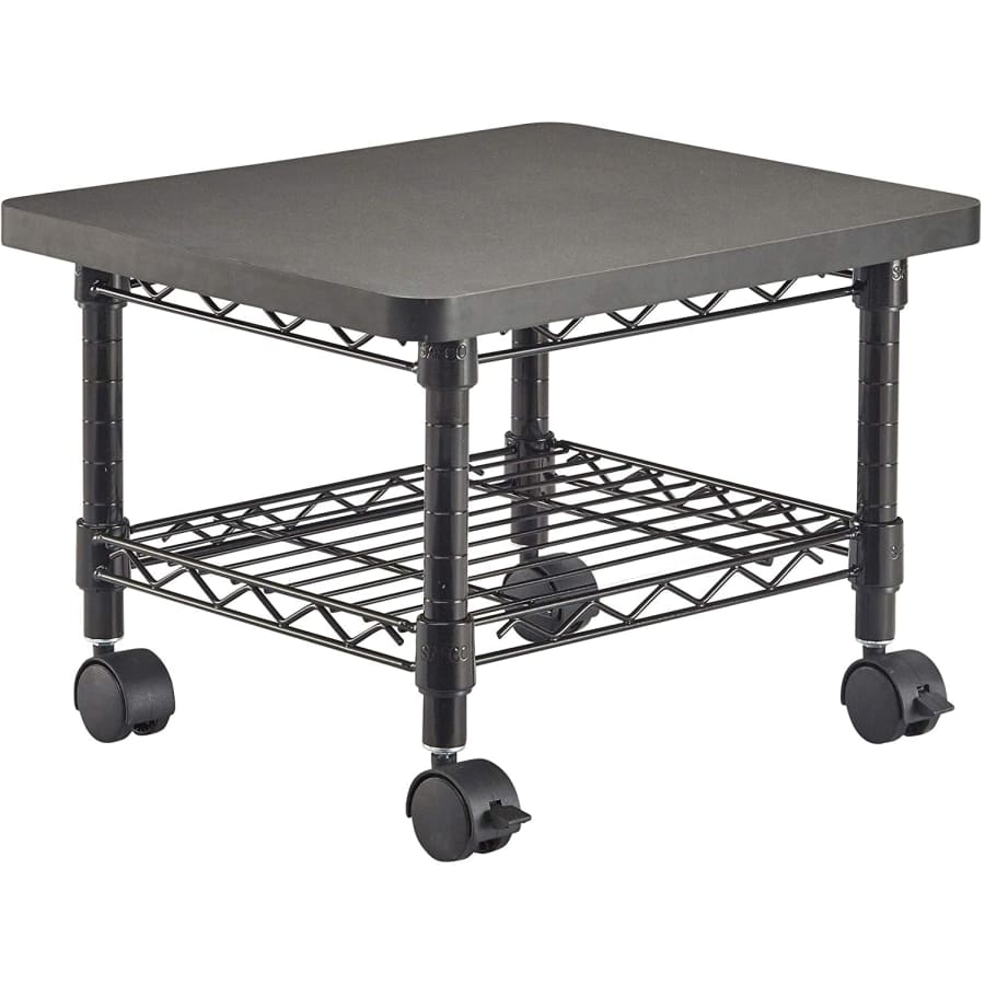 Safco Products Under Desk Printer/Fax Stand w/ Wheels for $73