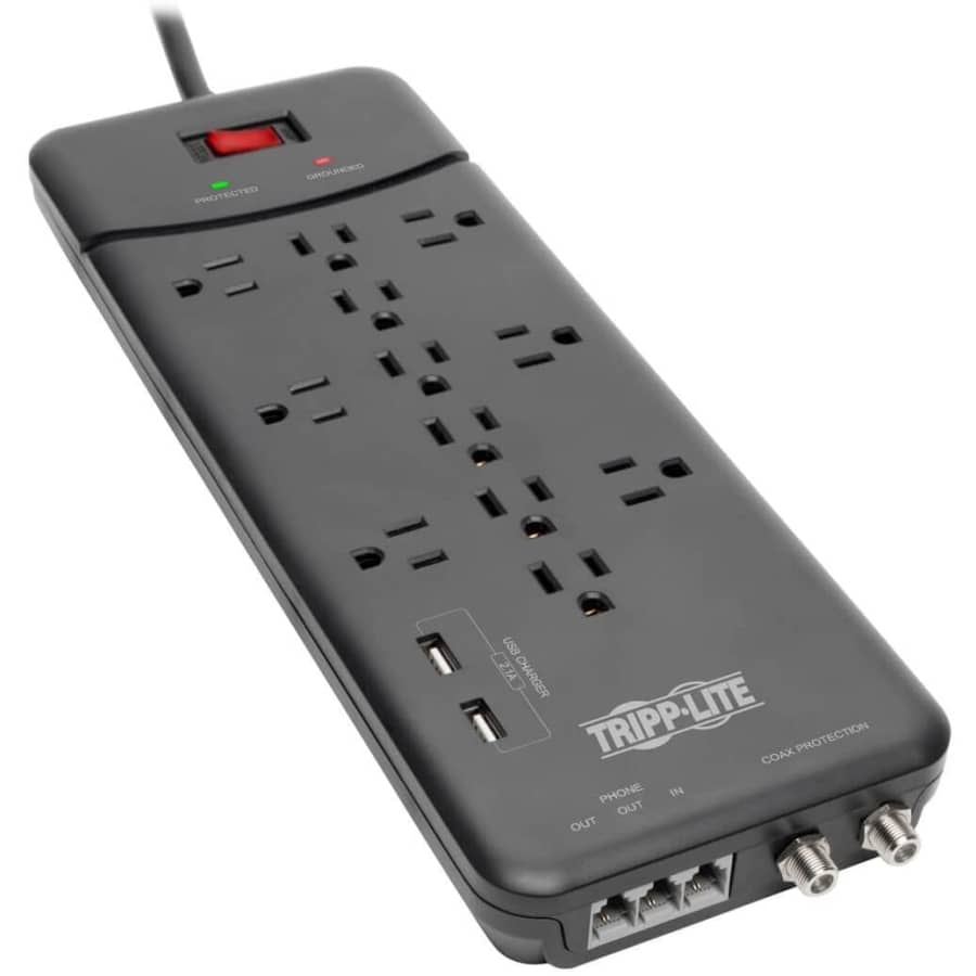 Tripp Lite 12-Outlet Surge Protector Power Strip for $38