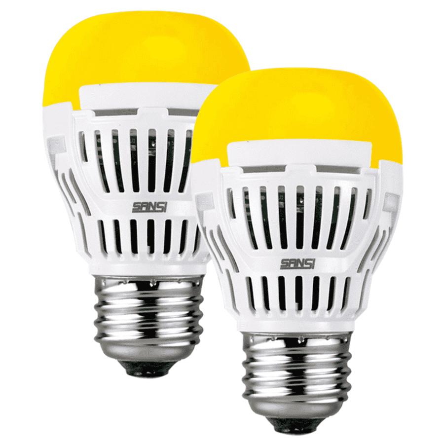 Sansi 8W LED Yellow Bulb 2-Pack for $8 Sansi 8W LED Yellow Bulb 2-Pack for $8