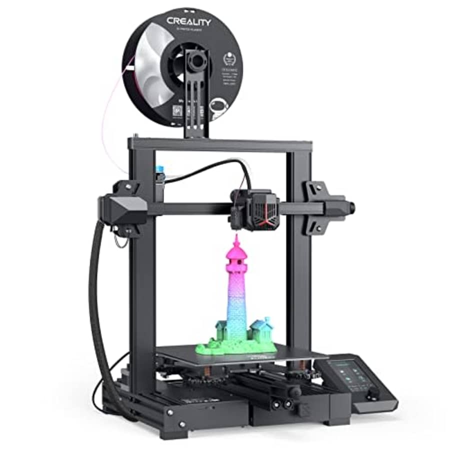 Official Creality Ender 3 V2 Neo 3D Printer with CR Touch Auto Leveling Kit, PC Steel Printing for $199 Official Creality Ender 3 V2 Neo 3D Printer with CR Touch Auto Leveling Kit, PC Steel Printing for $199