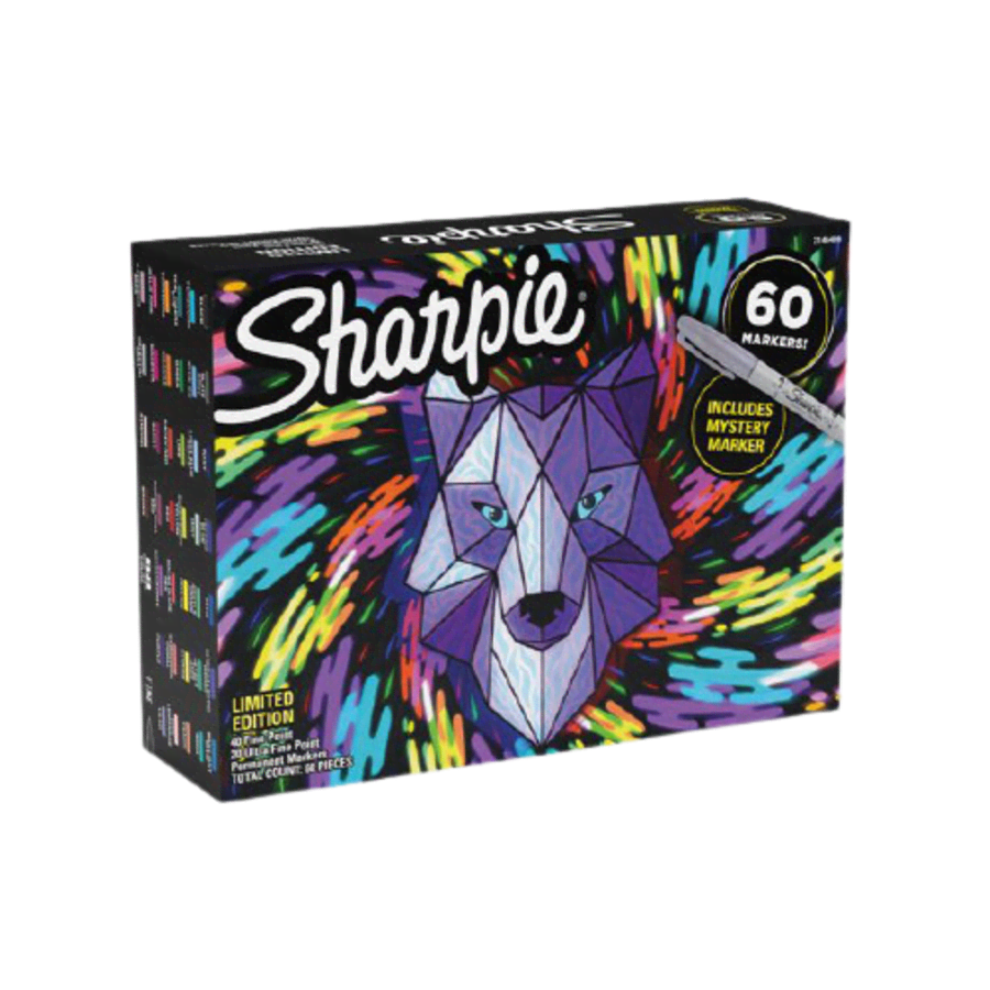 Sharpie Permanent Markers 60-Pack for $20 Sharpie Permanent Markers 60-Pack for $20