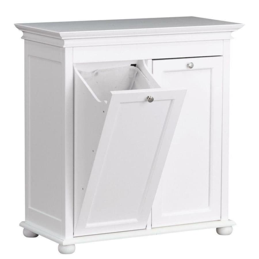 Hampton Harbor 26" Double Tilt-Out Hamper for $129 Hampton Harbor 26" Double Tilt-Out Hamper for $129