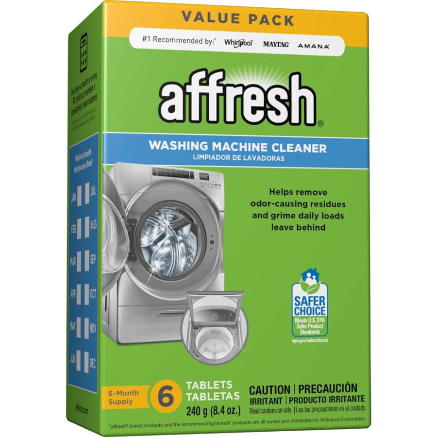Affresh Washing Machine Cleaner 6-Pack for $7.78 via Sub & Save Affresh Washing Machine Cleaner 6-Pack for $7.78 via Sub & Save