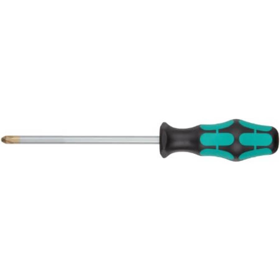 Wera 05008735001 Kraftform Plus 350 PH Phillips Screwdriver, Lasertip, PH 3 Head, 6" Blade Length for $17 Wera 05008735001 Kraftform Plus 350 PH Phillips Screwdriver, Lasertip, PH 3 Head, 6" Blade Length for $17