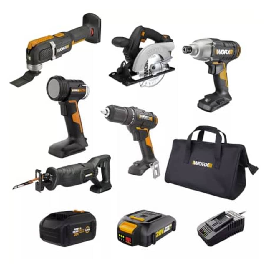 Worx WX918L NITRO Brushless 4-Tool Combo Kit for $290
