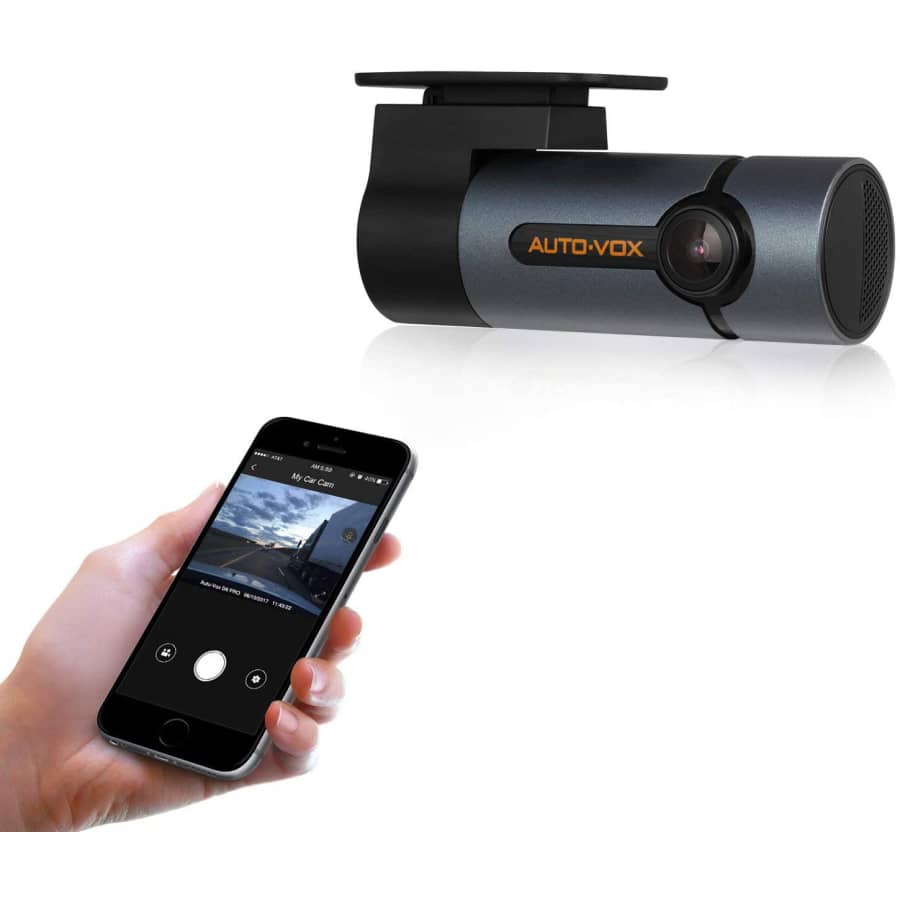Auto-Vox D6 Pro 1080p Dashcam for $60