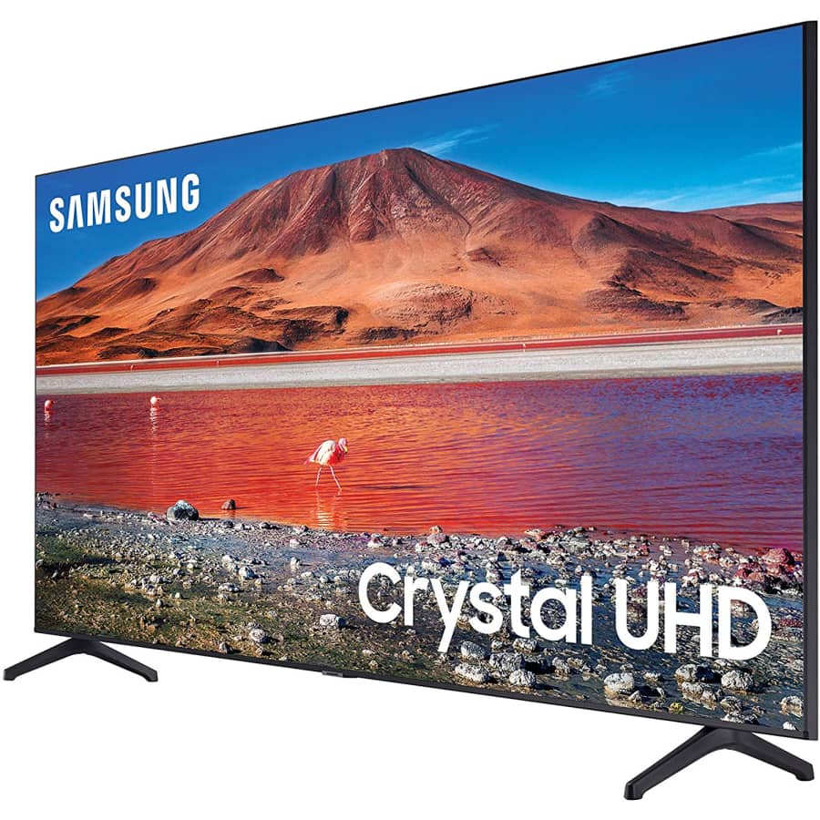Samsung Crystal TU-6950 Series UN82TU6950FXZA 82" 4K HDR LED UHD Smart TV for $1,198 w/ $100 Amazon Credit